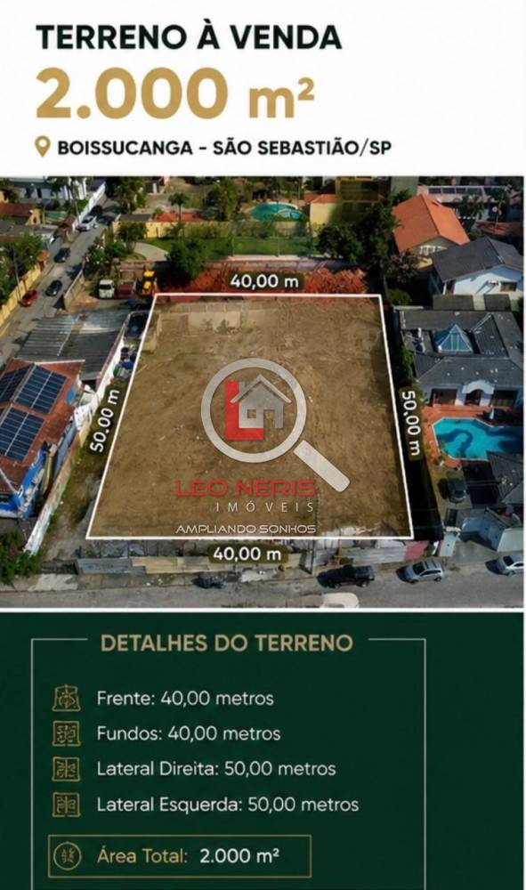 Terreno venda Boiçucanga - Referência LN336